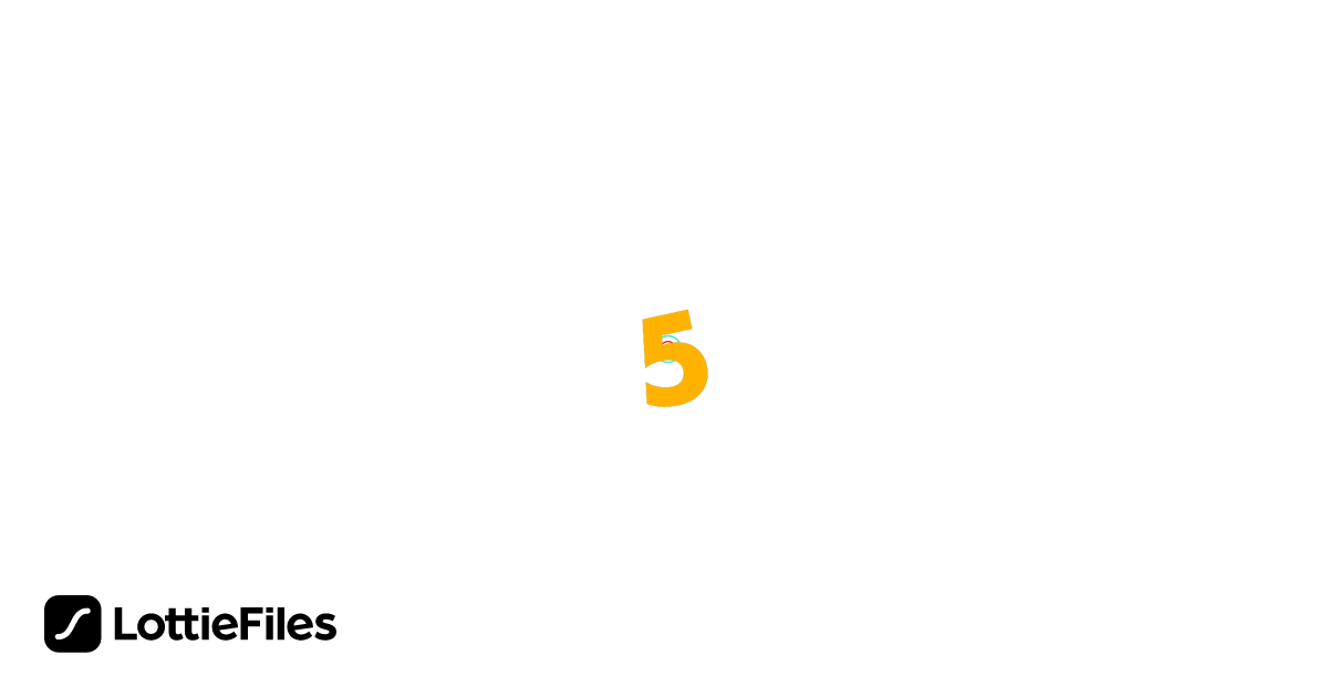 Free Countdown Animation by cloudcollector | LottieFiles