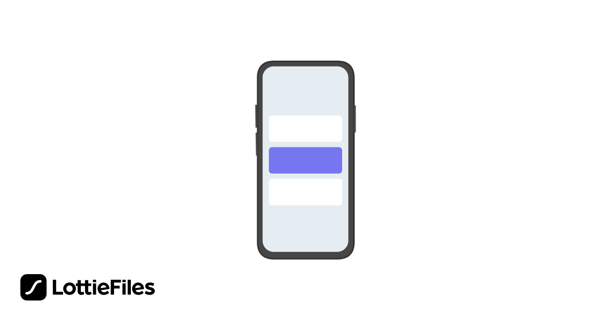 Free Load list Phone Animation by Pro Dev studio | LottieFiles