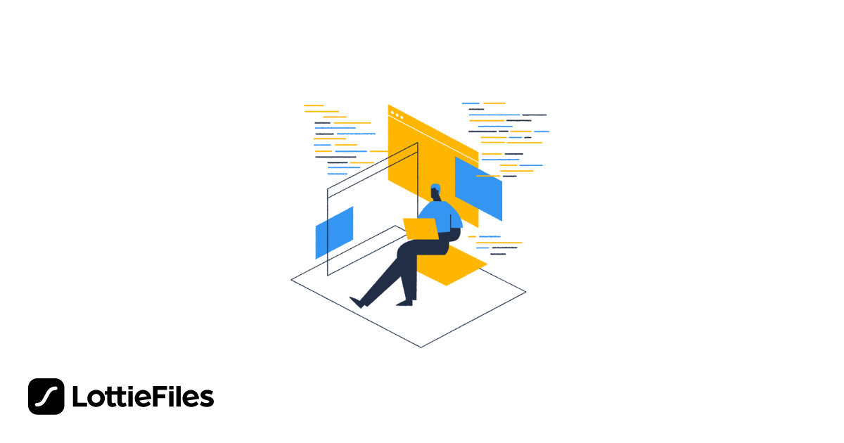 Free Developer Animation by Agency Leroy | LottieFiles