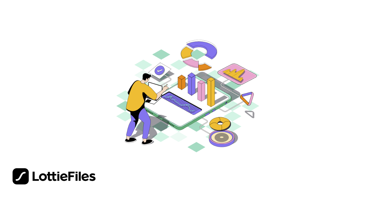 Free Web Data Animation by Beta tech | LottieFiles
