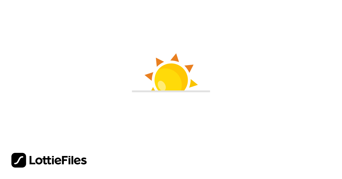 Free Sun Animation Animation by Batuhan | LottieFiles
