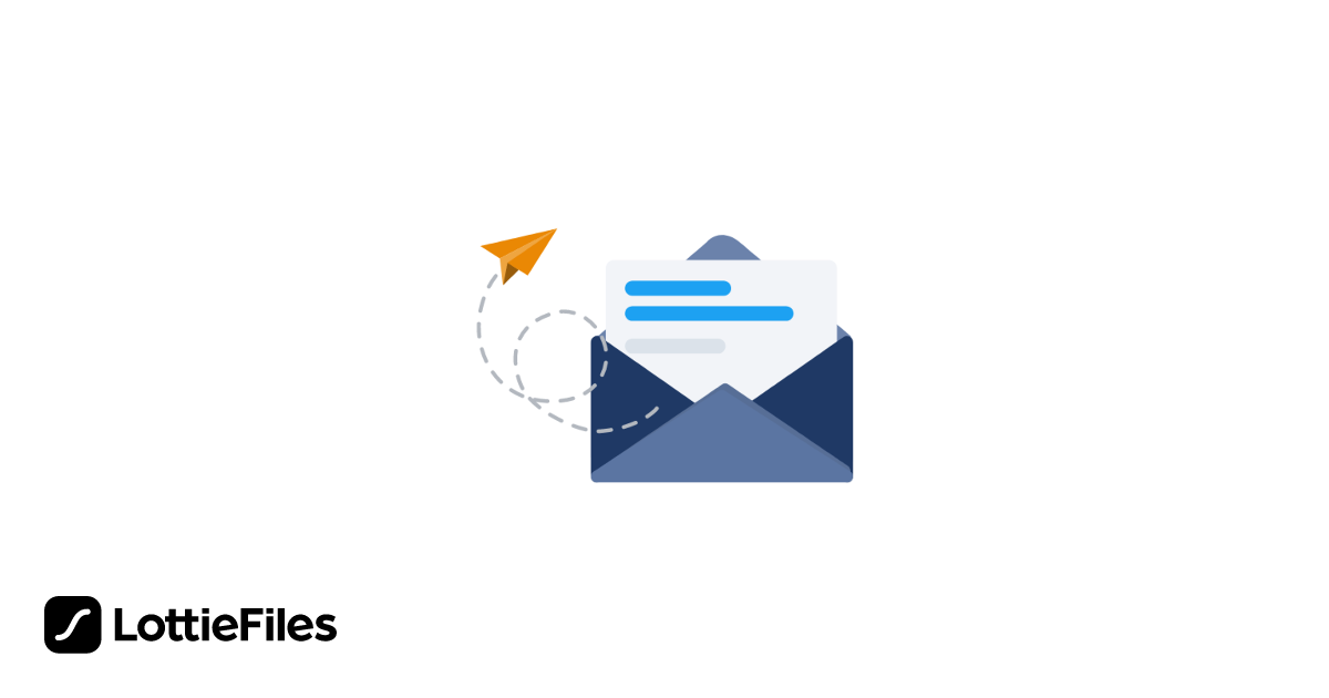 Animation Sent Free Mail Sent Animation by Ashish Negi | LottieFiles