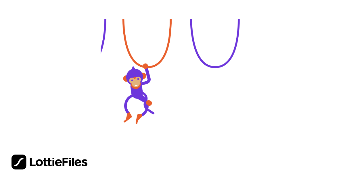 Free Monkey Rope Animation by Henri | LottieFiles
