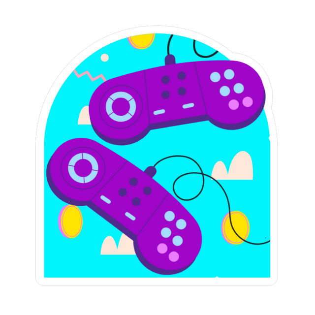 console game controller circular