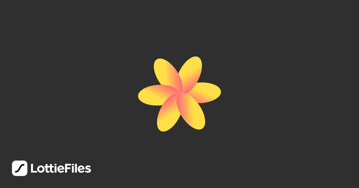 Free Looping Flower Animation by Dhaval Patel | LottieFiles