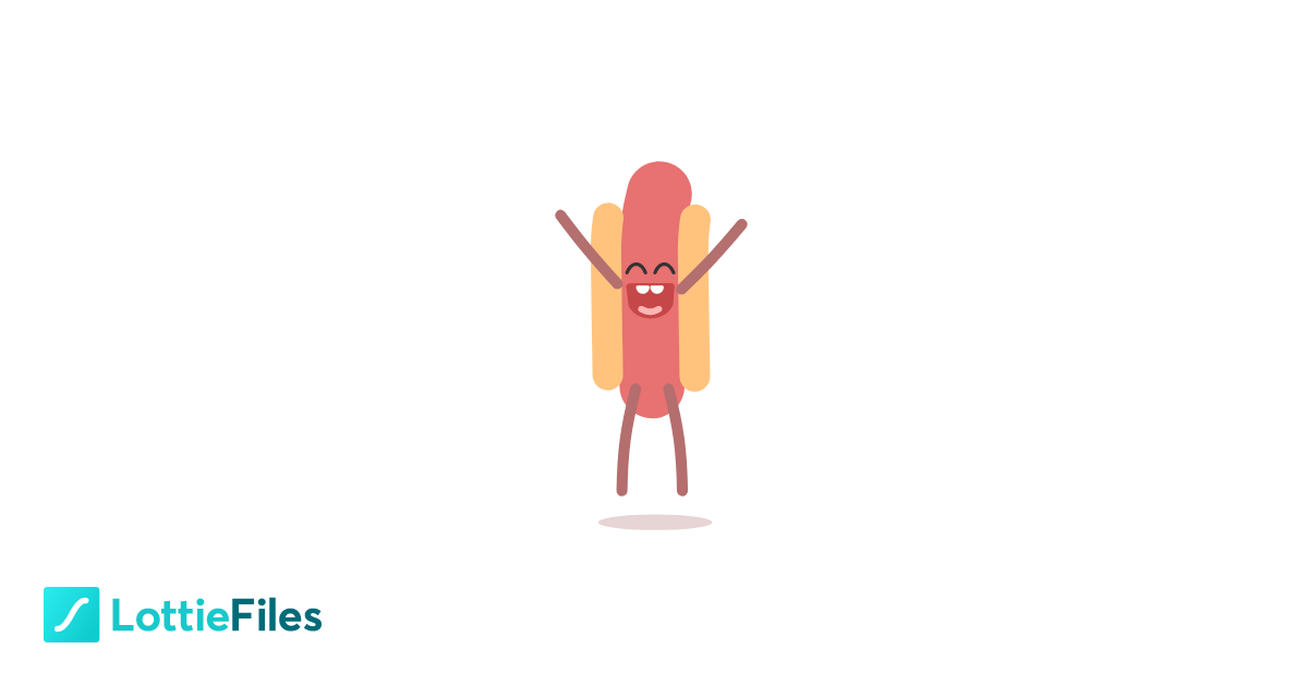 Hot Dog Jump by David Vann LottieFiles