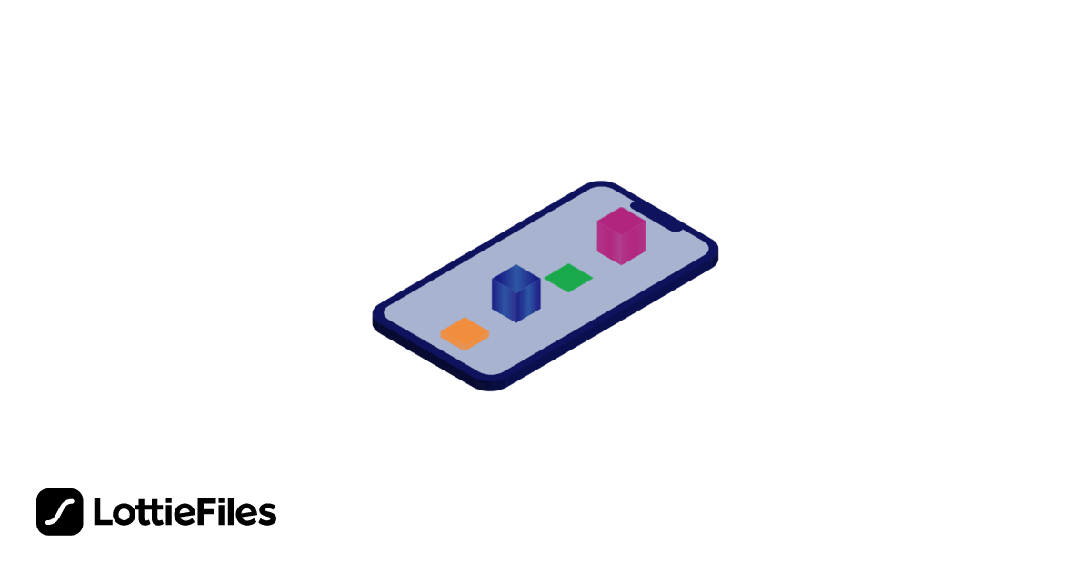 Free Isometric Cubes Animation By Bilal Naseer Lottiefiles