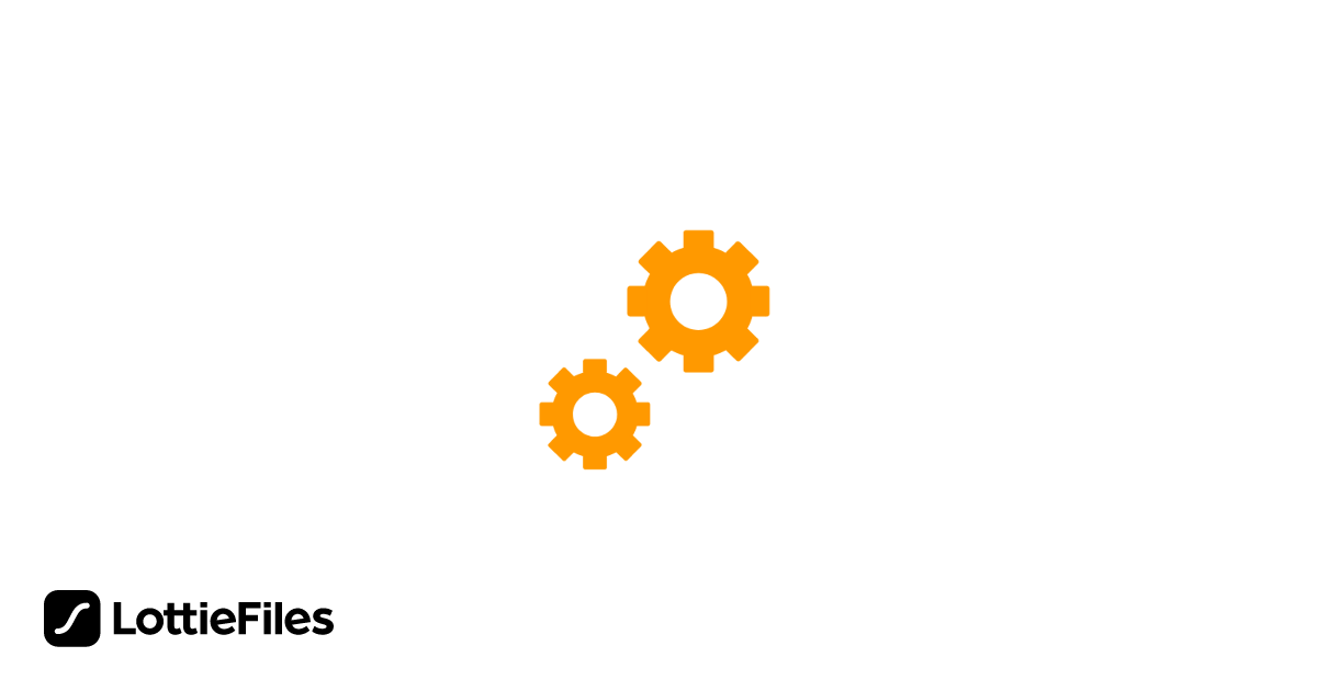 Free Gears Animation By Paul Rodrigo Zapata Rojas Lottiefiles