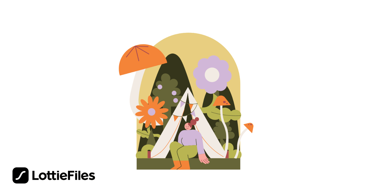 Free Garden Animation by Panda Pixels | LottieFiles