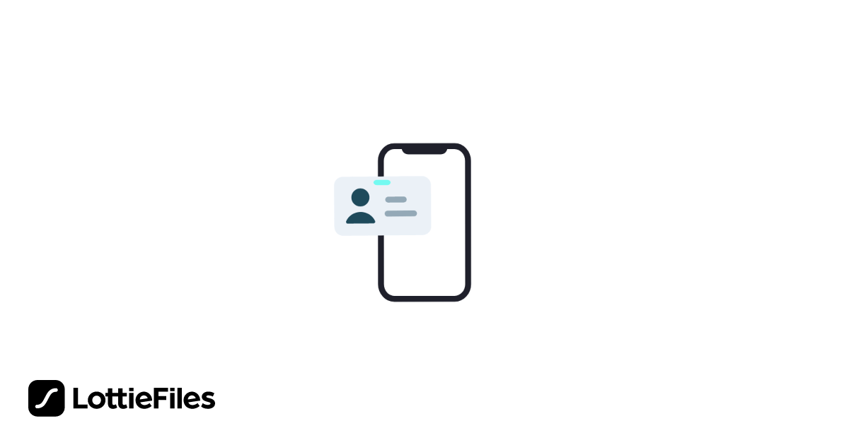 Verification ID Card & Face Scan by Musa Adanur LottieFiles