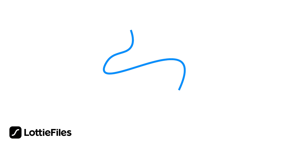 Free Animated curved line Animation by Alexandr B | LottieFiles