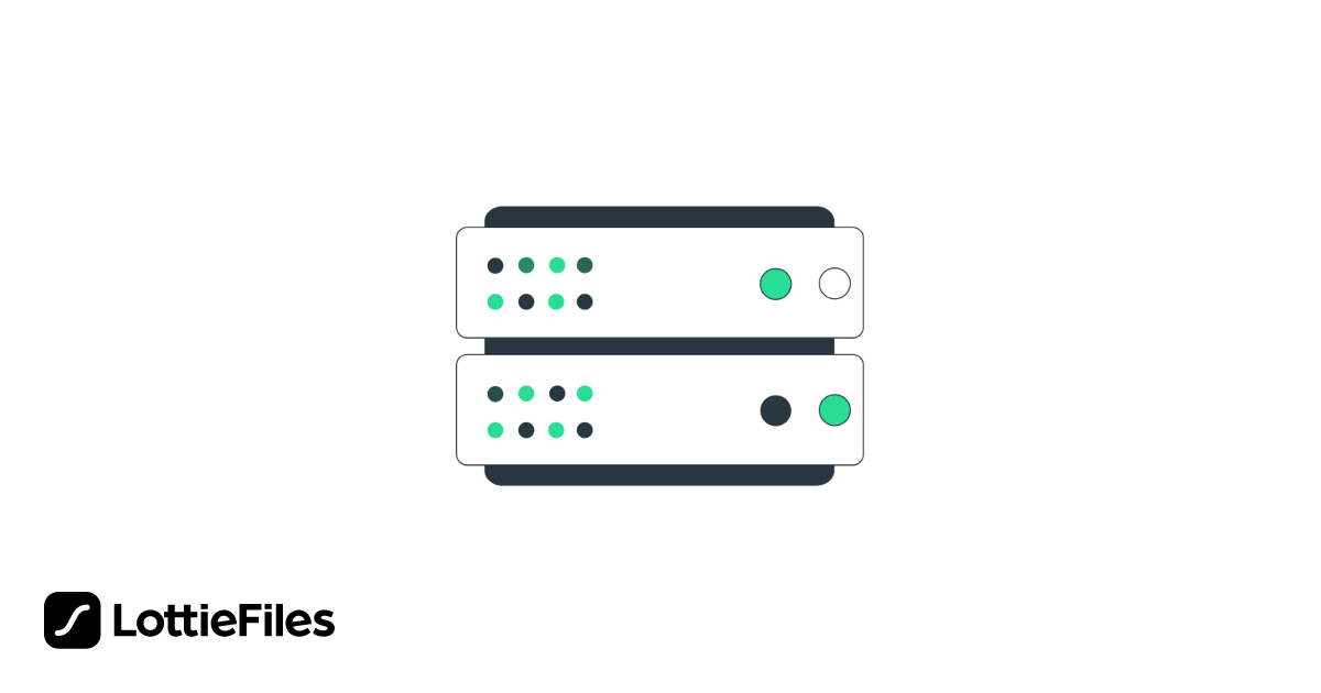 Free Server Animation by Vule Stefanovic | LottieFiles