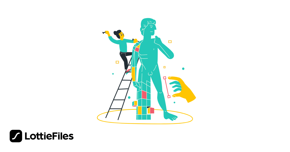 Free David Digital Sculpting Animation by Lai | LottieFiles