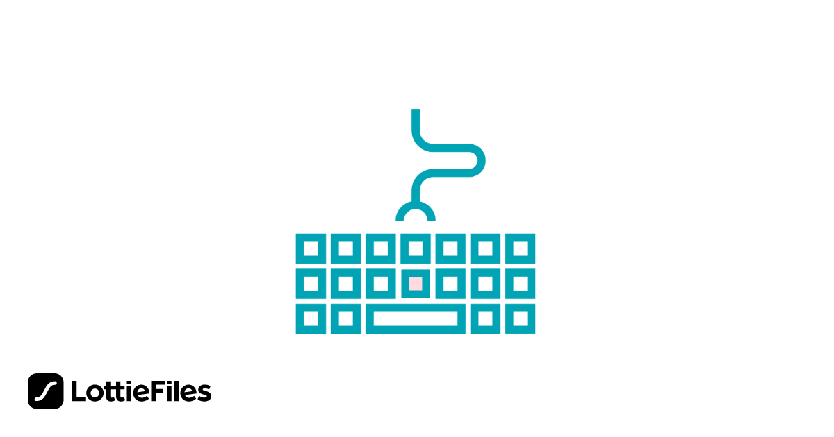Free Keyboard Animation by Taras Chernenko | LottieFiles