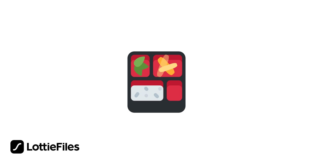 Free Bento Box Animation by Cray Novick | LottieFiles