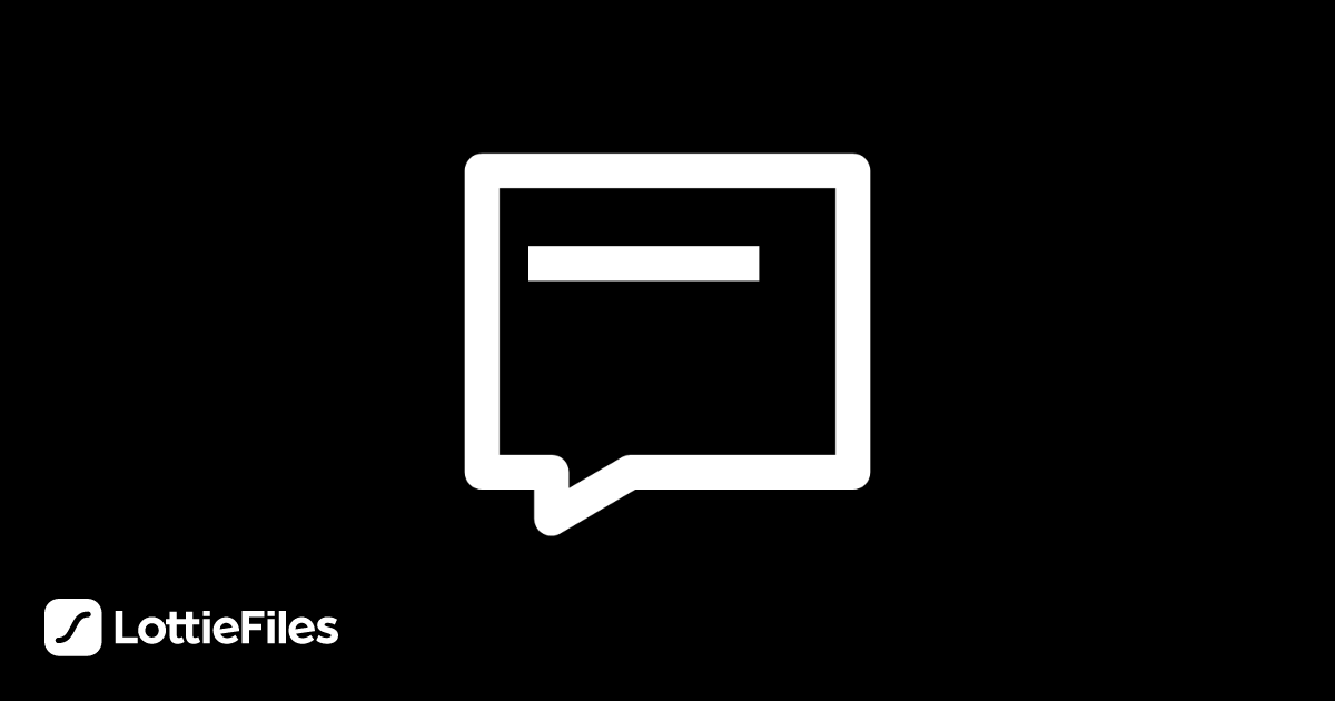 Free message Animation by 陈馒头 | LottieFiles