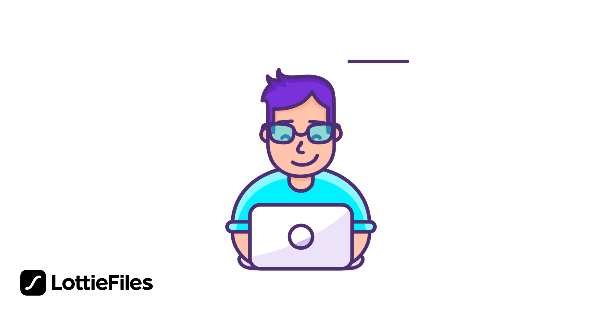 Free Programmer Animation by Aleksandr | LottieFiles
