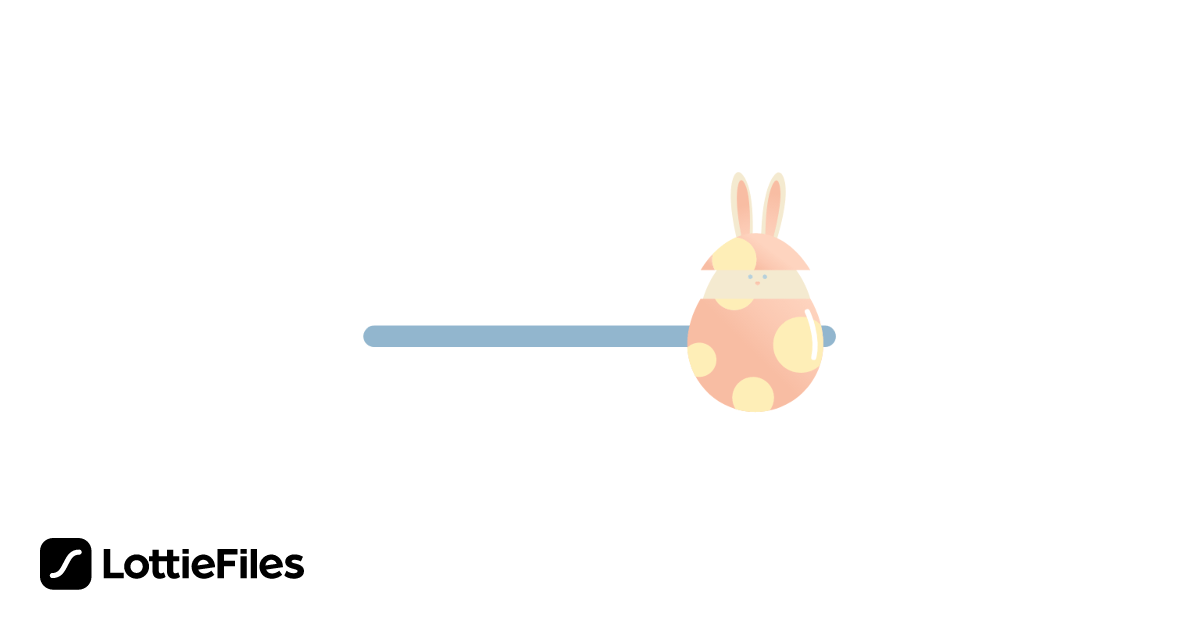 Free Easter Egg Slider Animation by LottieFiles | LottieFiles