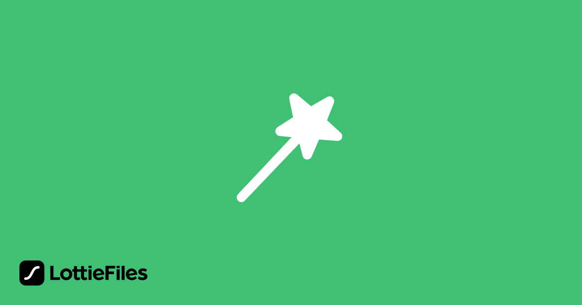 Free Wand Animation by bvg | LottieFiles