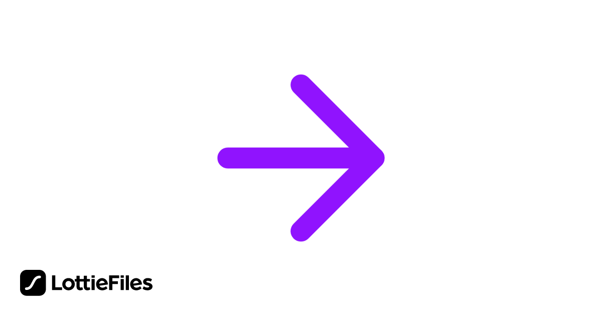 Free Right Arrow Animation by itsJYP | LottieFiles