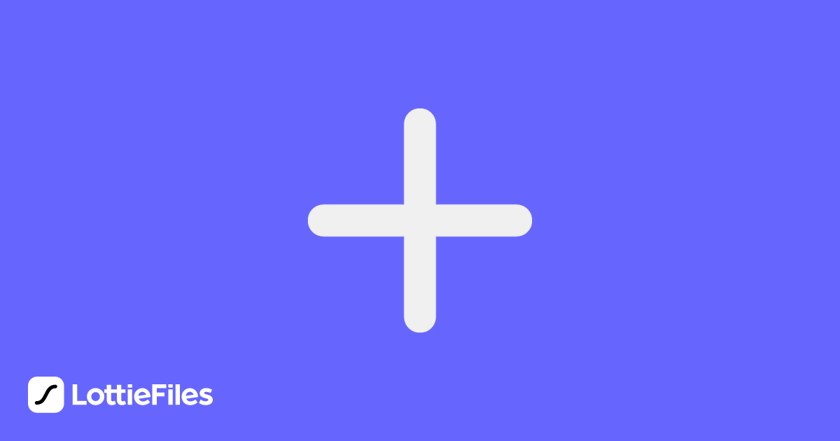 Free Add - Material Icon Animation by Ilias Georgaras | LottieFiles