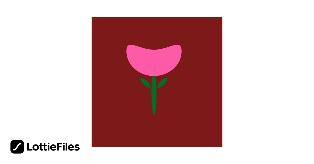 Free Basic Flower Animation by Carmelyne Thompson LottieFiles