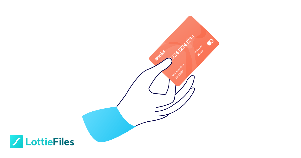 Red Credit Card by I Gede Astikayasa - LottieFiles