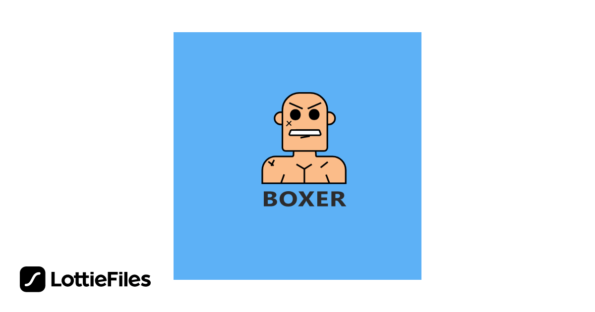 Job Title Boxer by Motion Muller LottieFiles