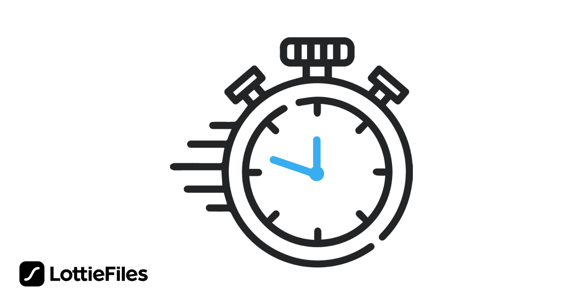 Free stopwatch loop Animation by avi cohen LottieFiles