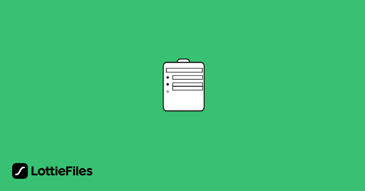 Free Notepad Loading Animation by Sumeet Pawar | LottieFiles