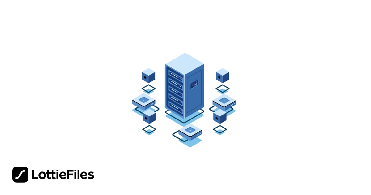 Free Web Server Animation by Mubshar Amin | LottieFiles