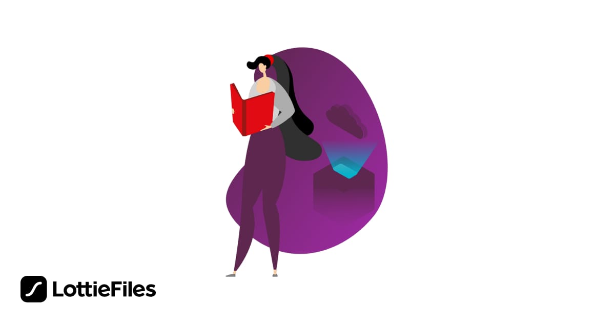 Free reading.json Animation by Diana Campos | LottieFiles