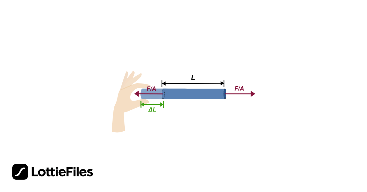Free Elasticity Properties Youngs Module Animation By Joana Barreira