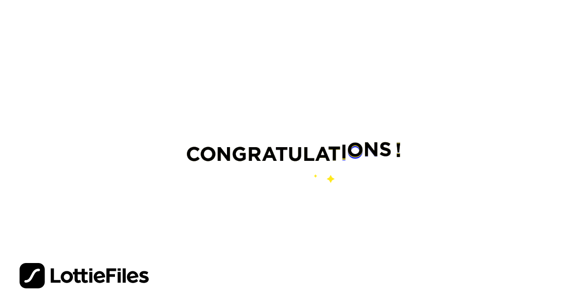 Free Congratulation Animation by Website Devlopment Blue space ...