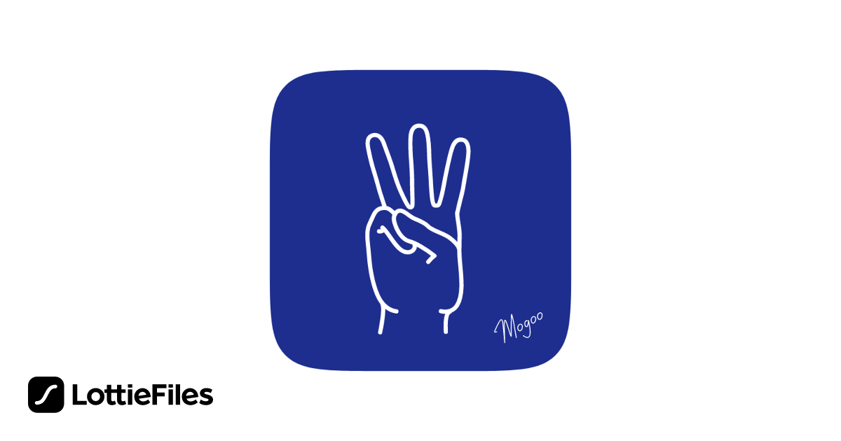 Fingers countdown. Go! by Misha Grebennikov LottieFiles