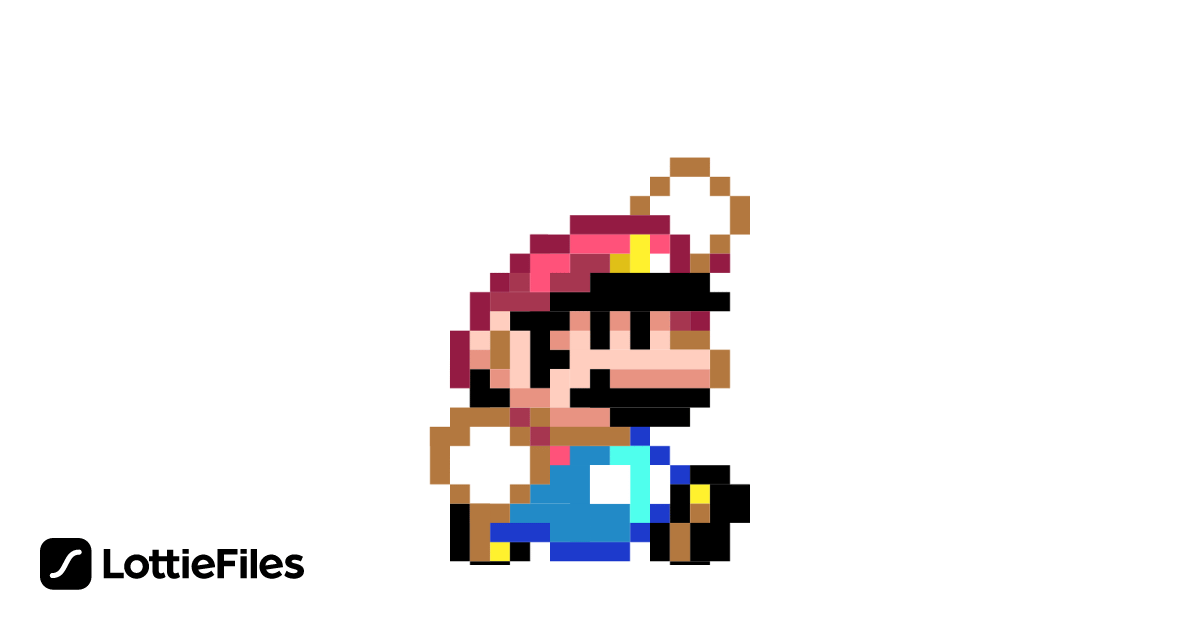 Free Mario Jumping Animation by André Ramiro | LottieFiles