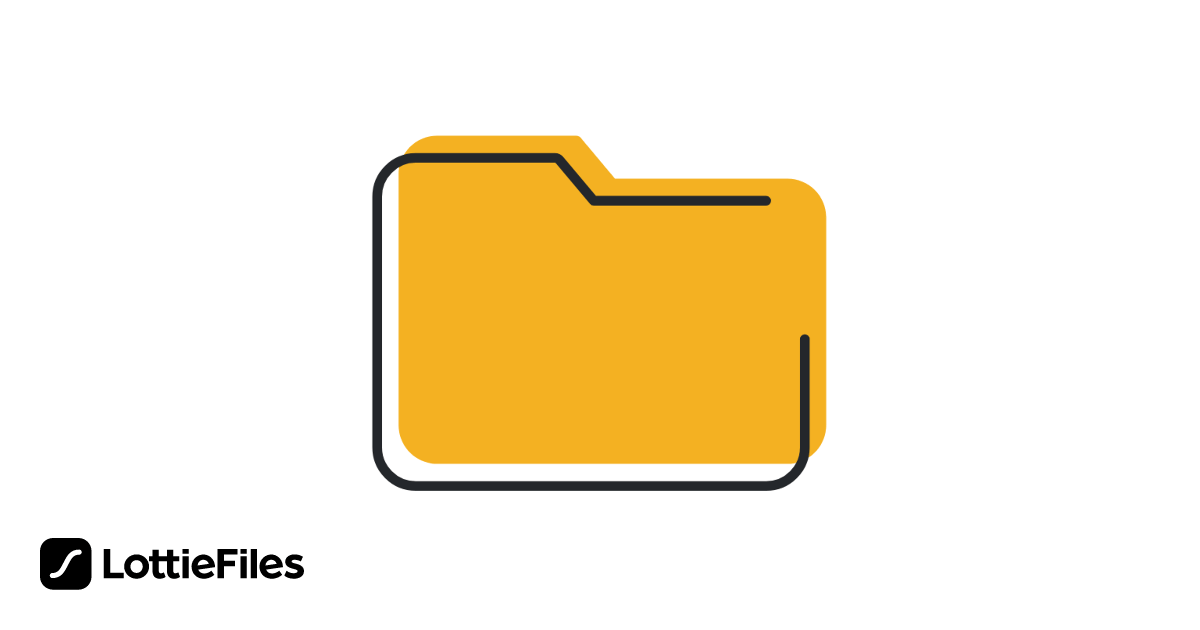 Free Folder Icon animation Animation by ramy ali | LottieFiles