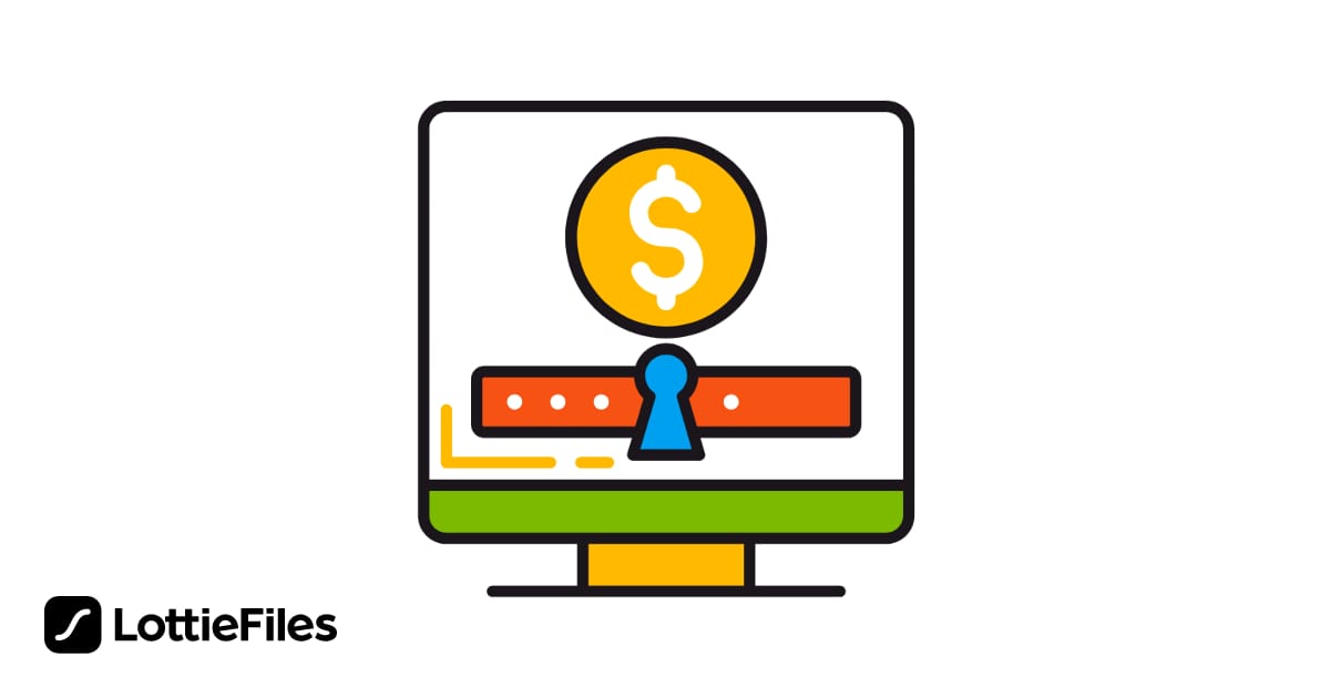 Free Safe money Transfer animated icon Animation by Saddam Hussain ...