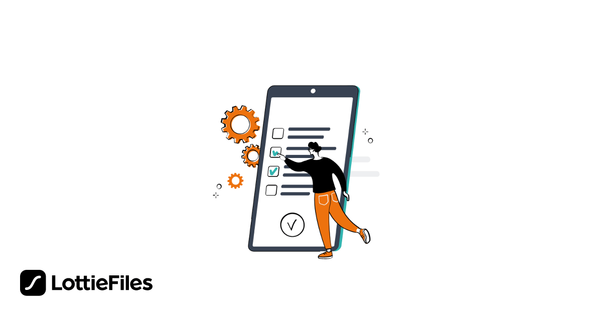 Checking Response Animation Free Checking in by phone Animation by animationsifat (Sifat) | LottieFiles