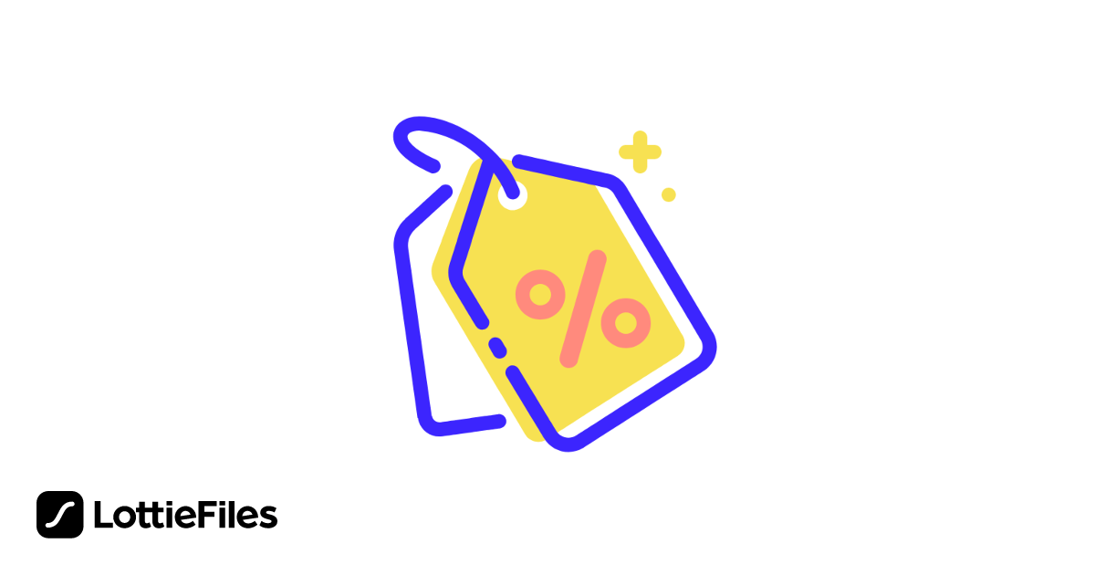 Free Discount Custom Animation by Sergey Bukharev | LottieFiles