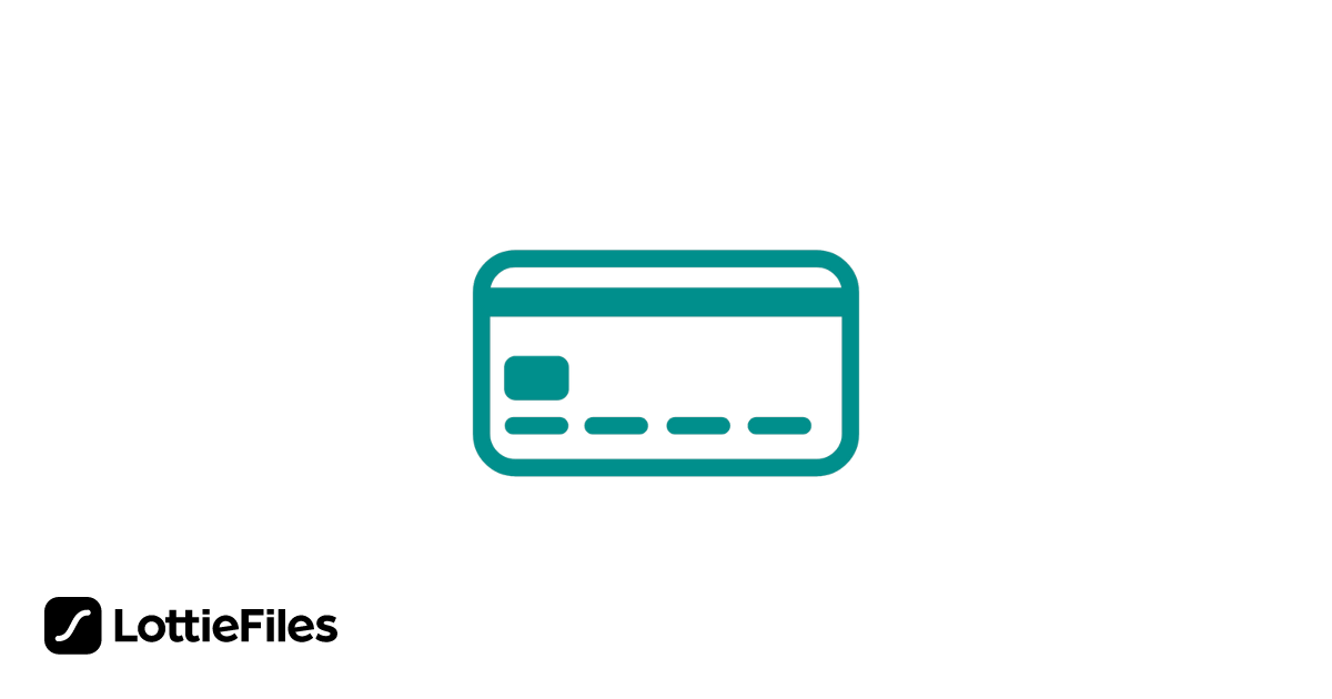 credit card animation by Thapanat Buaskuk - LottieFiles