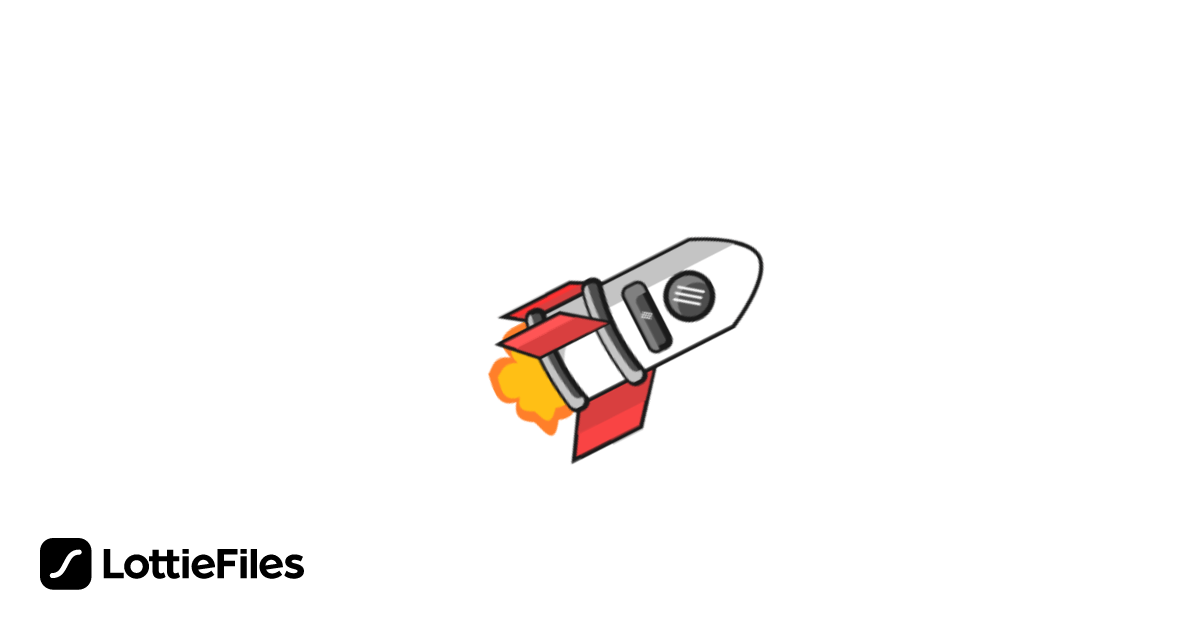 Free Flying Rocket Animation by Muhammad Edi Sutanto | LottieFiles