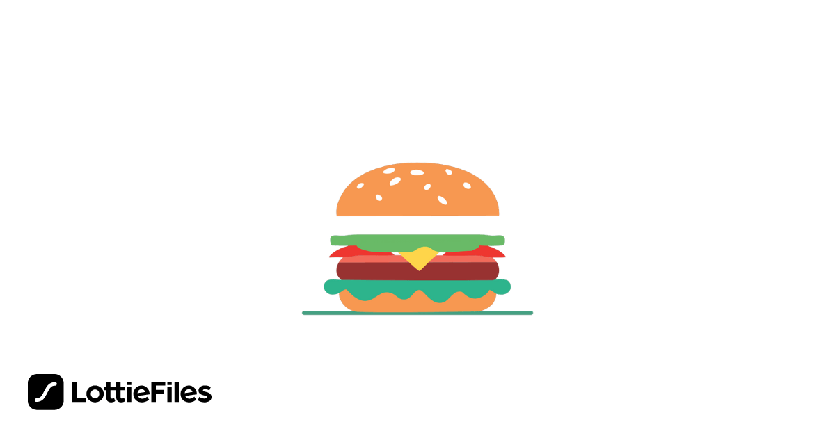 Free burger Animation by SM Rony | LottieFiles