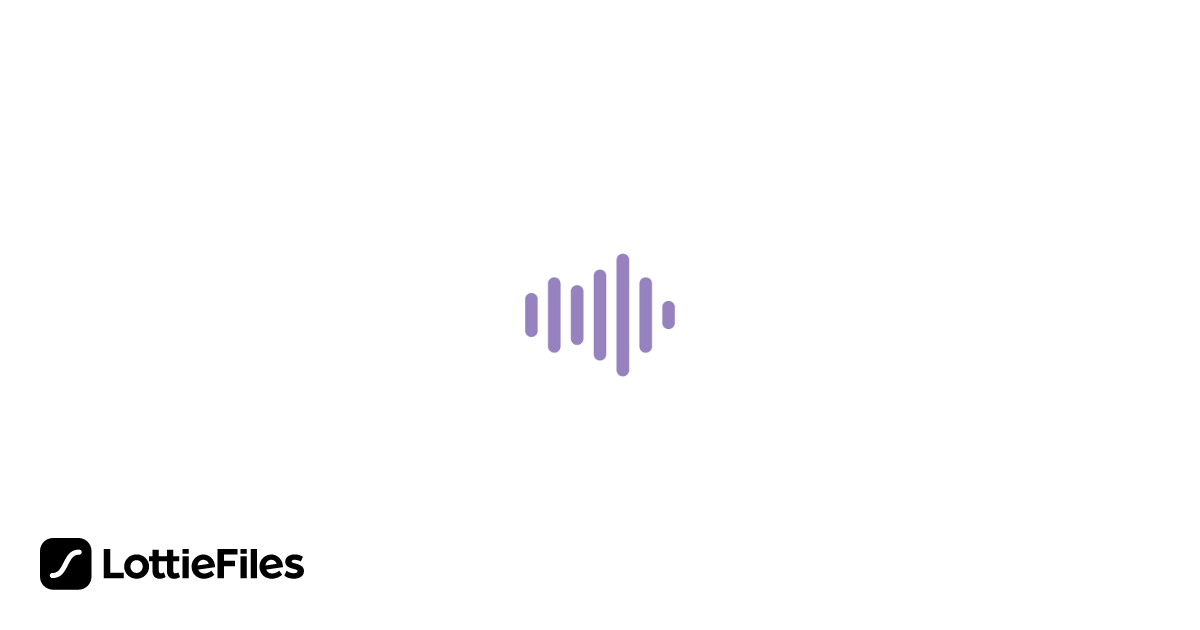 Free Audionaut wave form Animation by Juan Vargas | LottieFiles