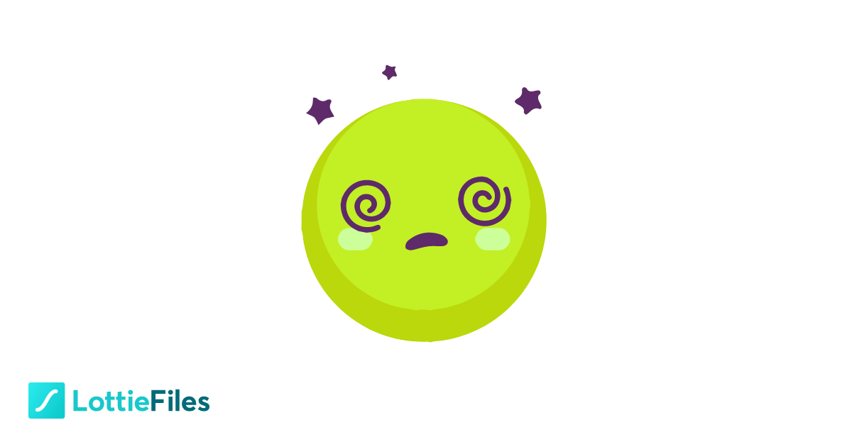 Spinning Emoji Face by Heather Boswell LottieFiles