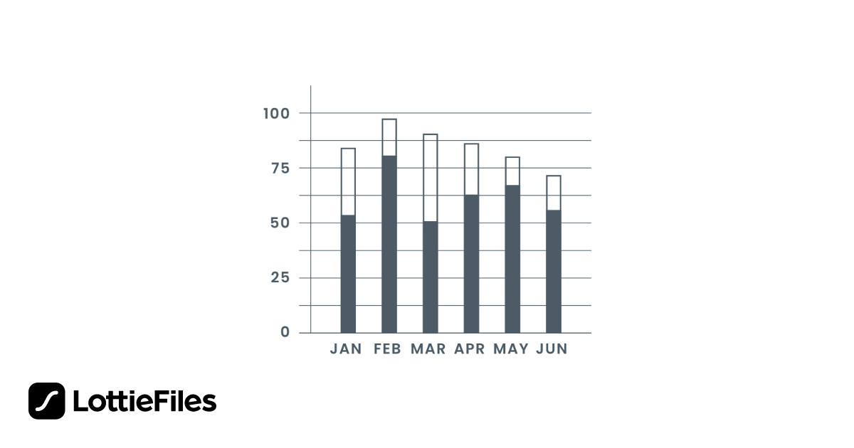 Monthly Graph Bar by Rizwan Babar - LottieFiles
