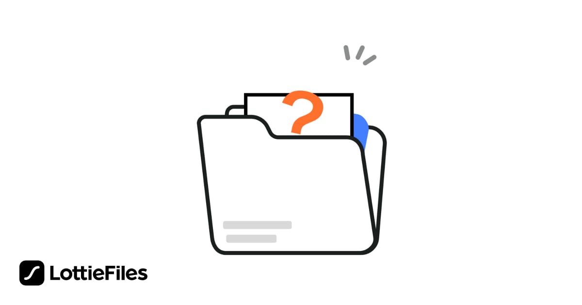 NO FILES by Johnny Joestar LottieFiles