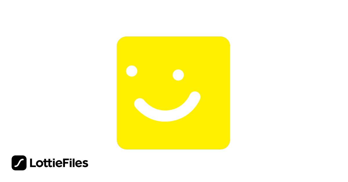 smiley face box and eyes by Faizan Malik LottieFiles