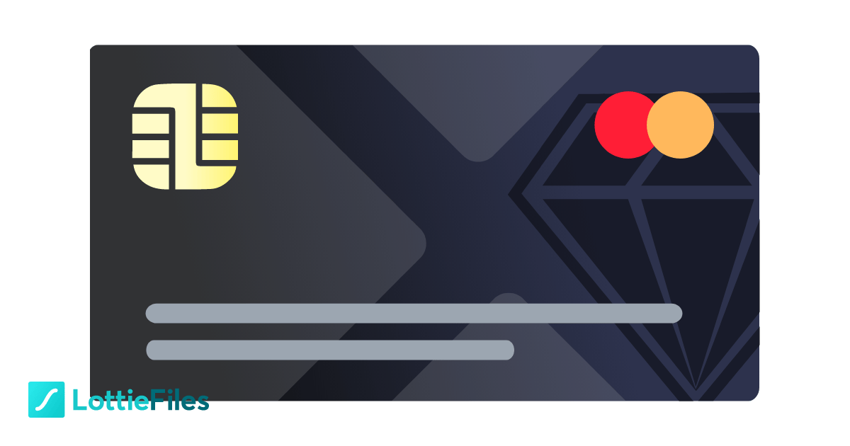 VIP Diamond Credit Card Animation by Lawrence - LottieFiles