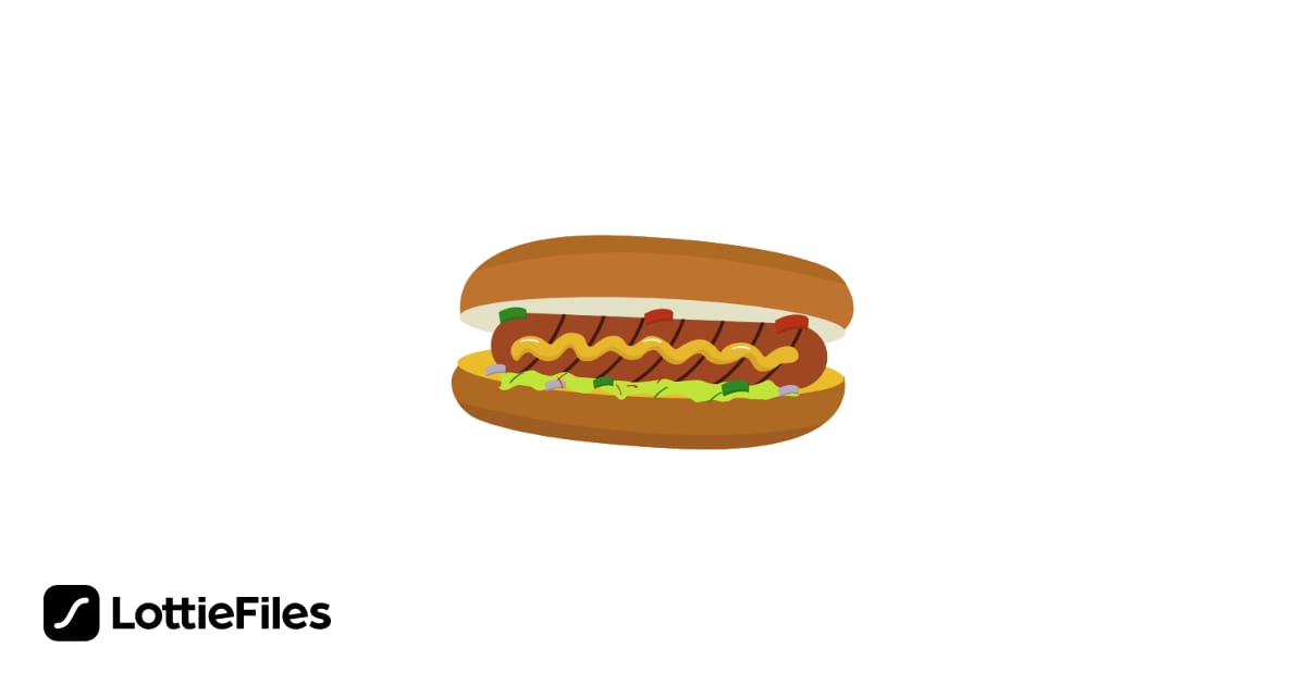Free Hot Dog Animation by Aexr Graphics | LottieFiles